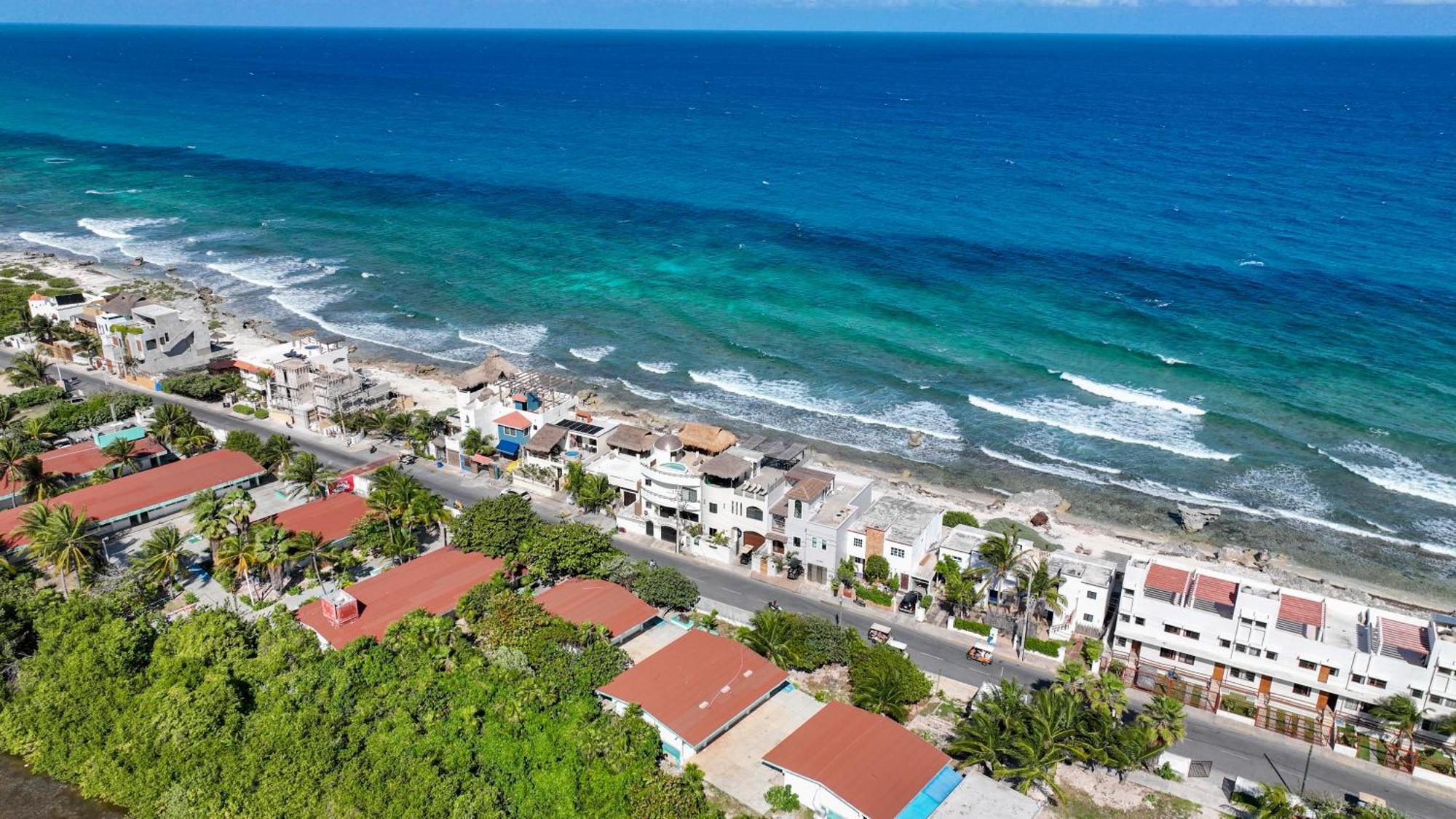 Casa Javi- Ocean Front Located Mid Isla Mujeres 빌라 외부 사진