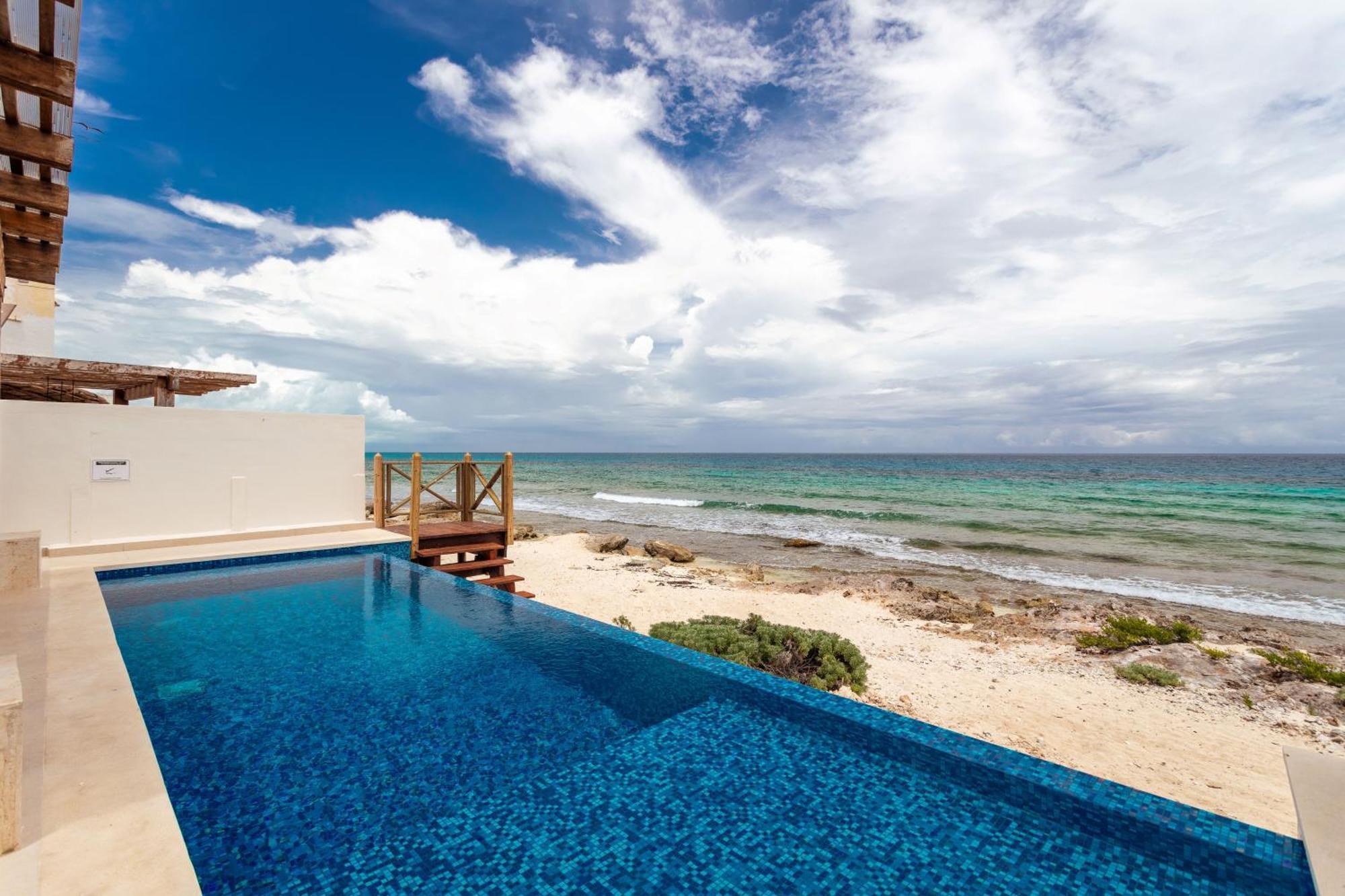 Casa Javi- Ocean Front Located Mid Isla Mujeres 빌라 외부 사진