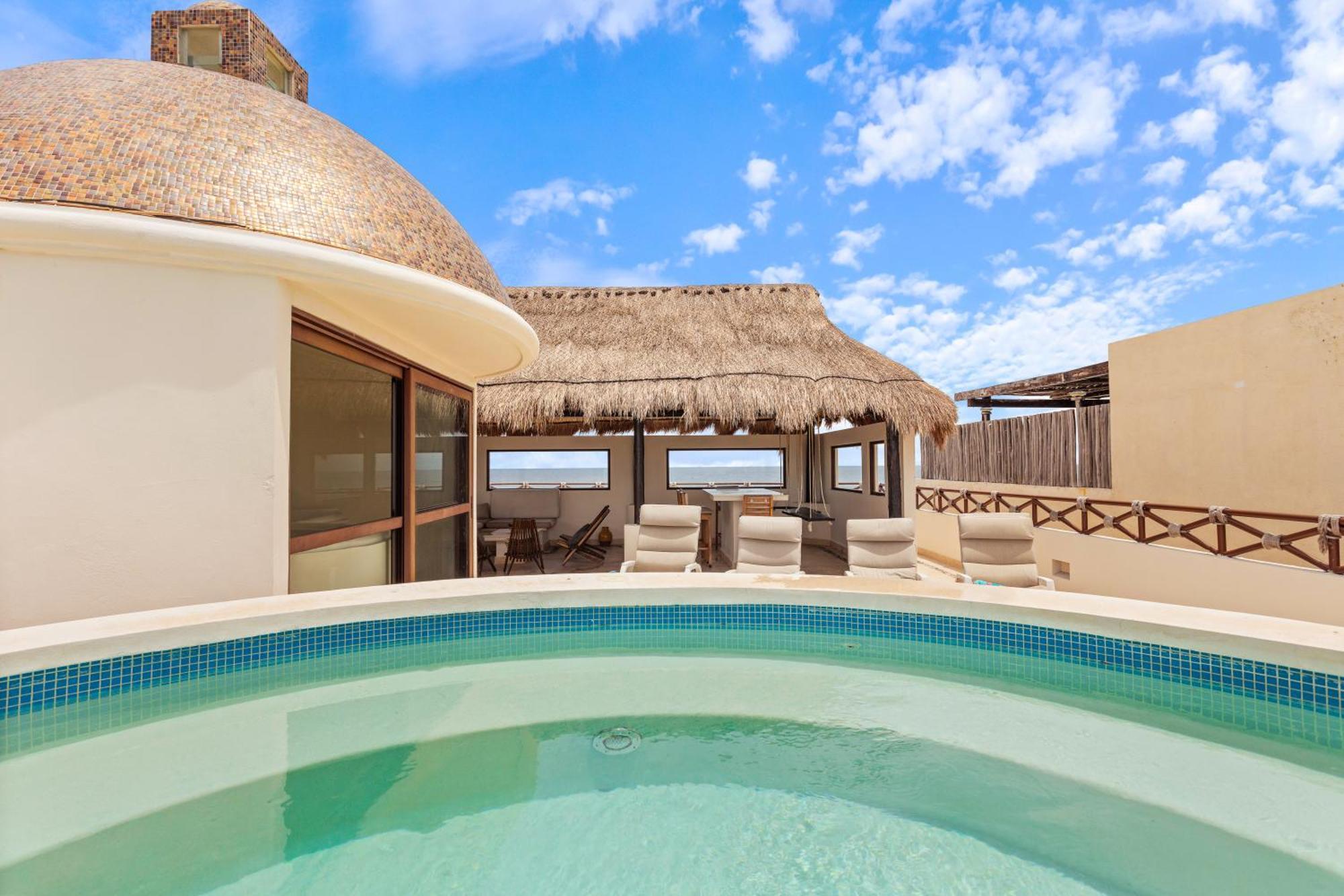Casa Javi- Ocean Front Located Mid Isla Mujeres 빌라 외부 사진