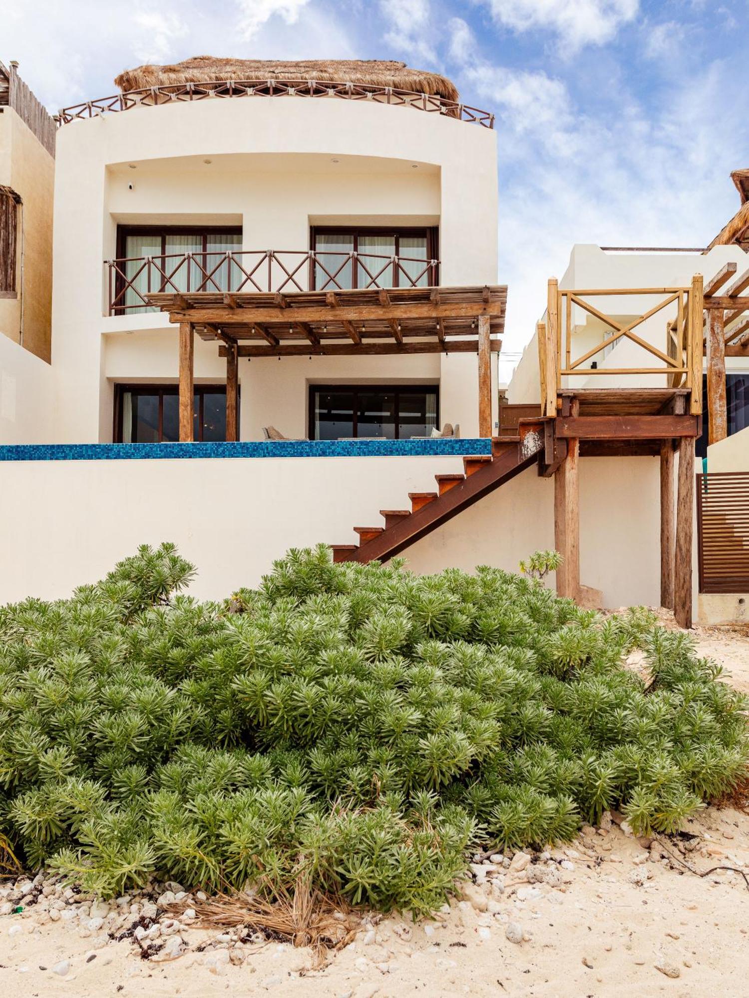 Casa Javi- Ocean Front Located Mid Isla Mujeres 빌라 외부 사진